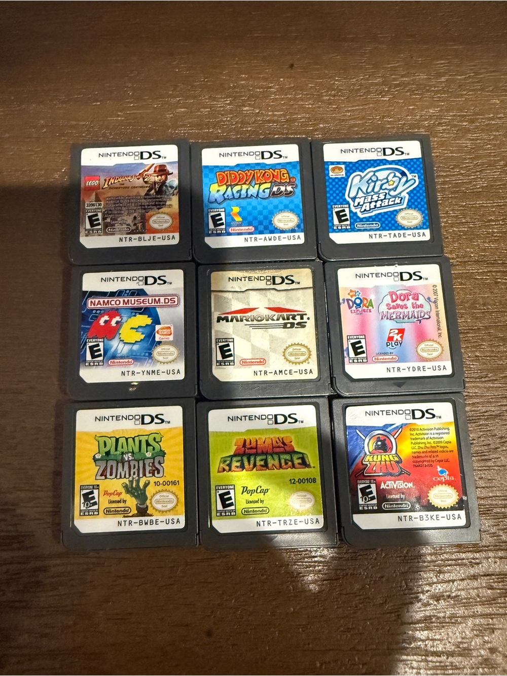 Nintendo DS Game Cartridge Set - Multicolor Label Assortment
